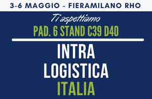 Dal 3 al 6 maggio 2022 saremo presenti alla fiera INTRALOGISTICA ITALIA